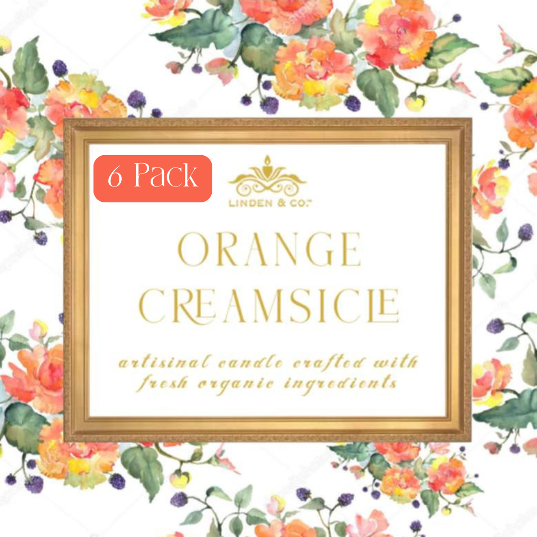 Orange Creamsicle Candle (Six Pack)