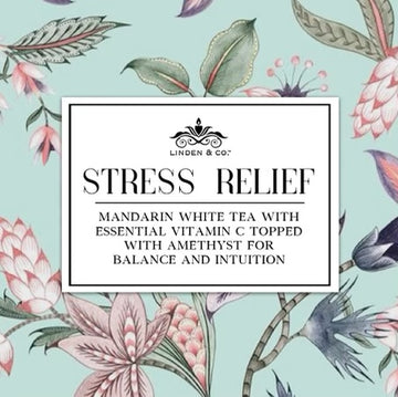 Stress Relief essential lotion crystal candle