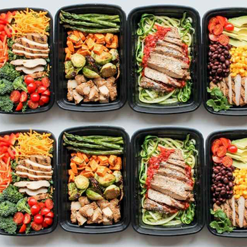 Double the meals for DELIVERY (24 meals one week)