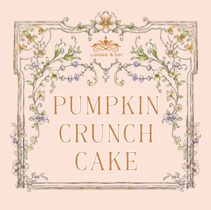 Pumpkin Crunch Cake Candle