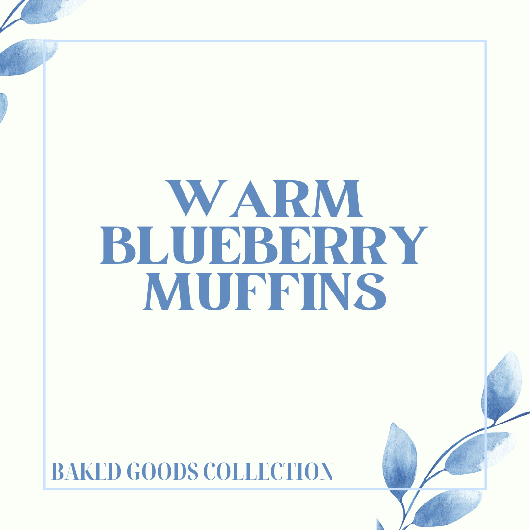 Warm Blueberry Muffins Candle (Six Pack)