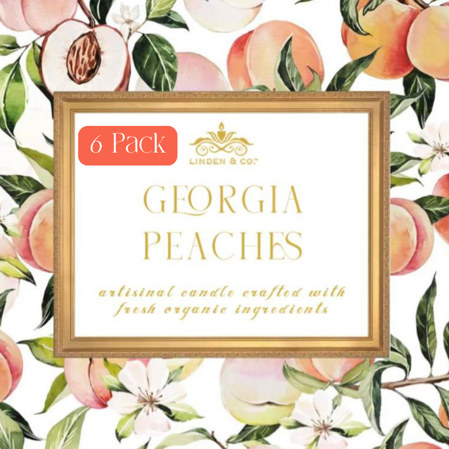 Georgia Peaches Candle (Six Pack)