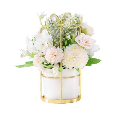 Floral Arrangement-White & Pink