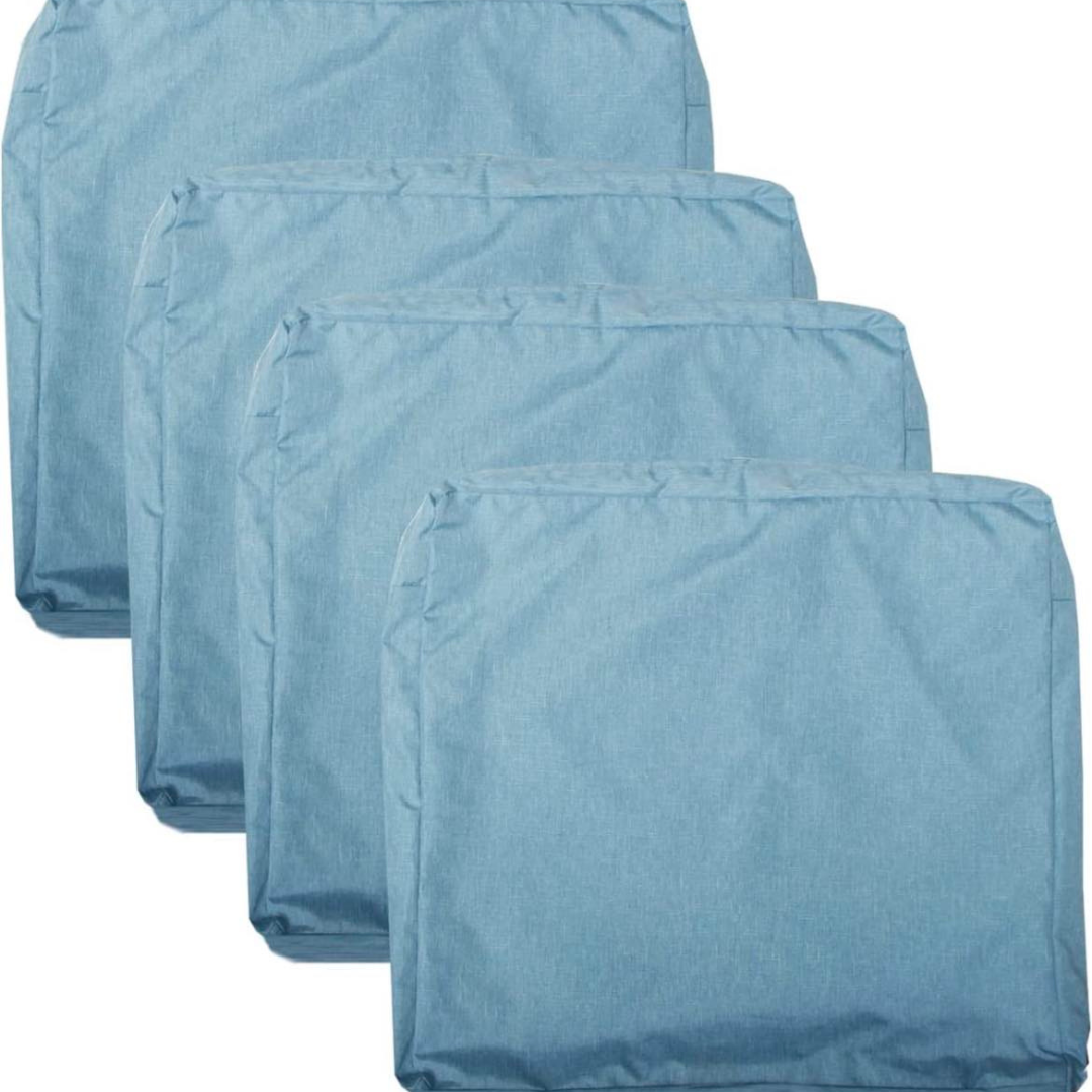 Outdoor Cushion Cushions-Light Blue (4 Pack)