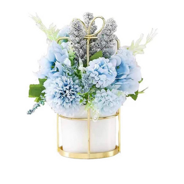 Floral Arrangement-Blue