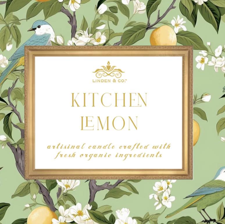 Kitchen Lemon Candle (Single)