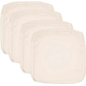 Outdoor Cushion Cushions-Ivory (4 Pack)