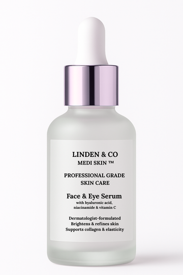 Face & Eye Serum – Hyaluronic Acid, Niacinamide & Vitamin C