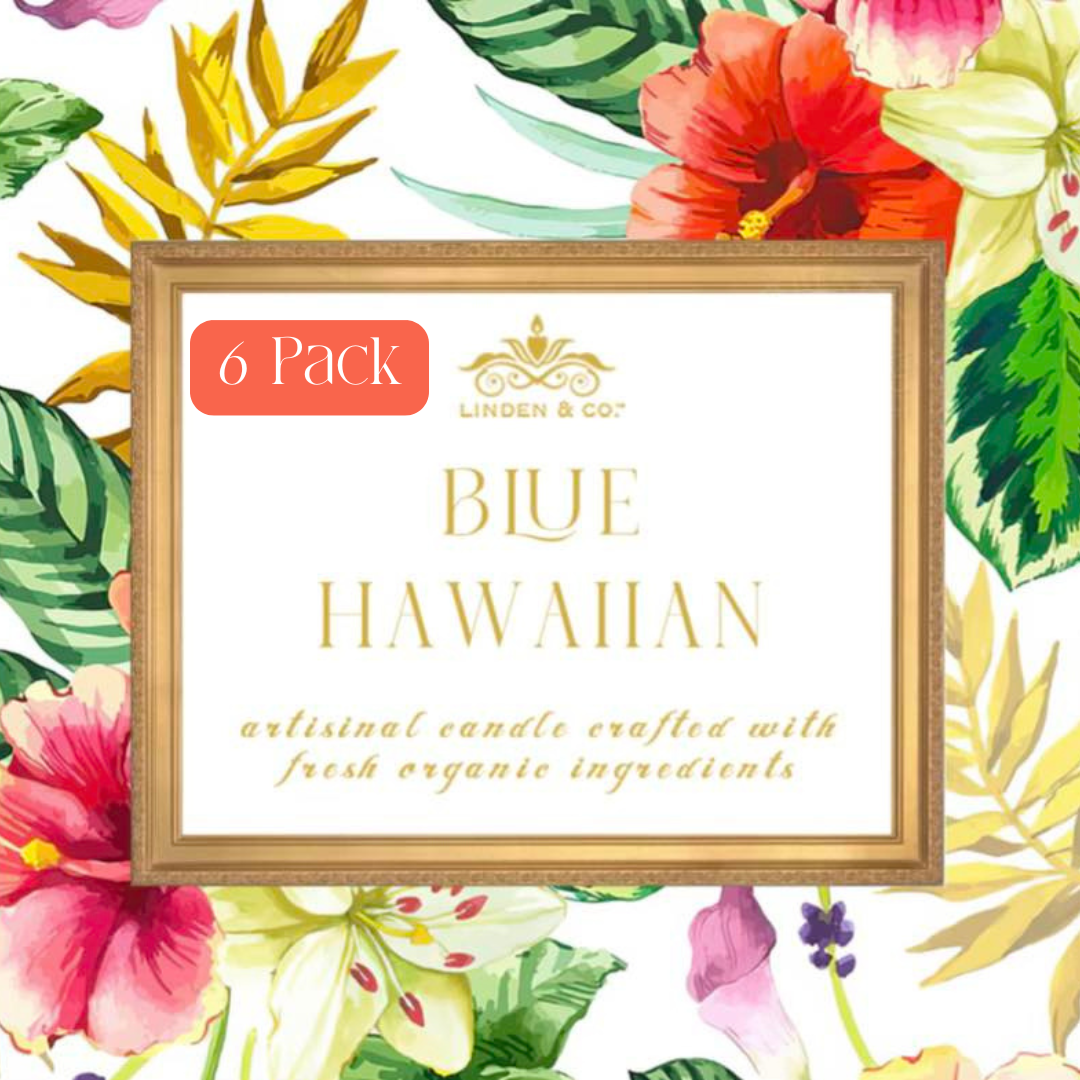 Blue Hawaiian Candle (Six Pack)