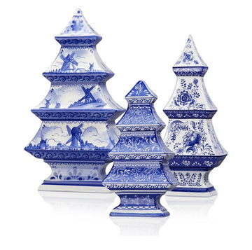 Ceramic Chinoiserie Tree Set