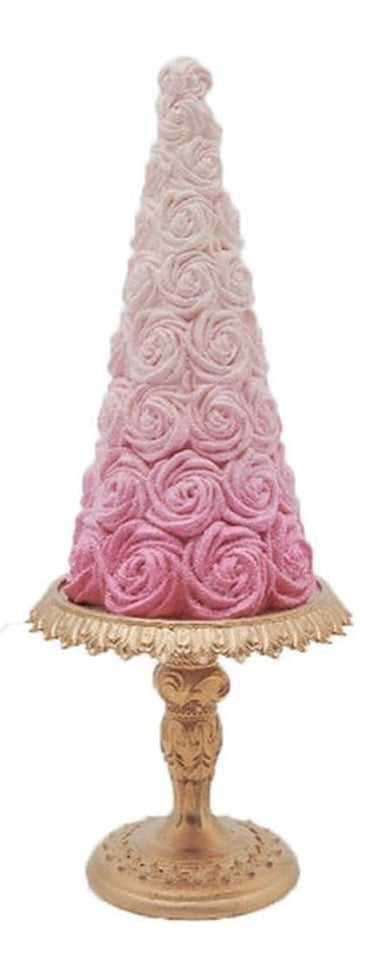 Rose Pink Pedestal Tree