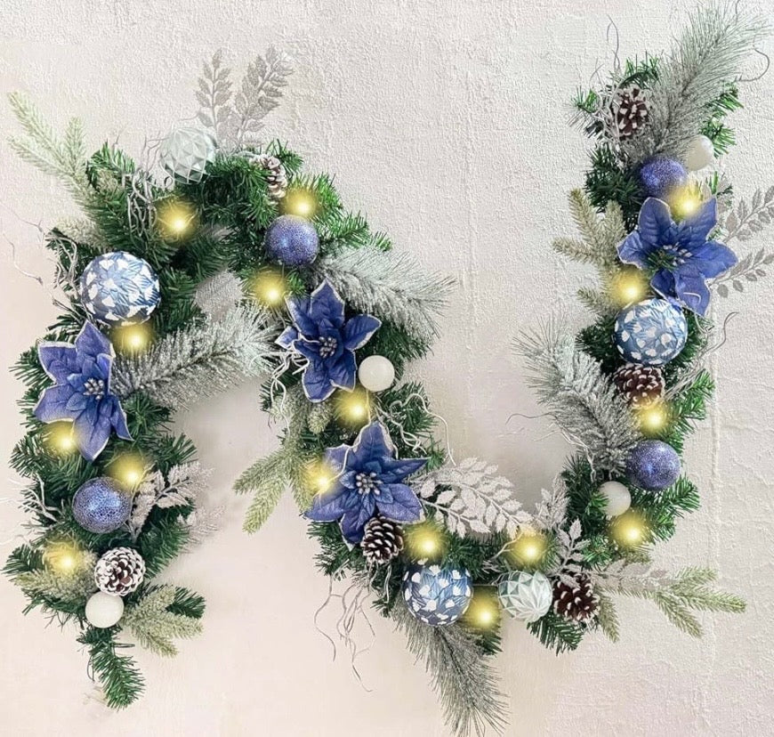 Light Blue Garland