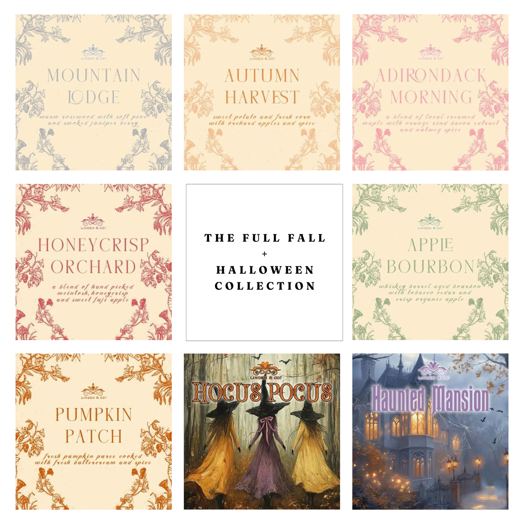 🍁🎃 The Full Fall + Halloween Collection – All Eight Candles (Pre-Order) PICK UP ONLY
