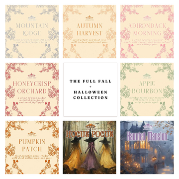 🍁🎃 The Full Fall + Halloween Collection – All Eight Candles  SHIPPING ONLY