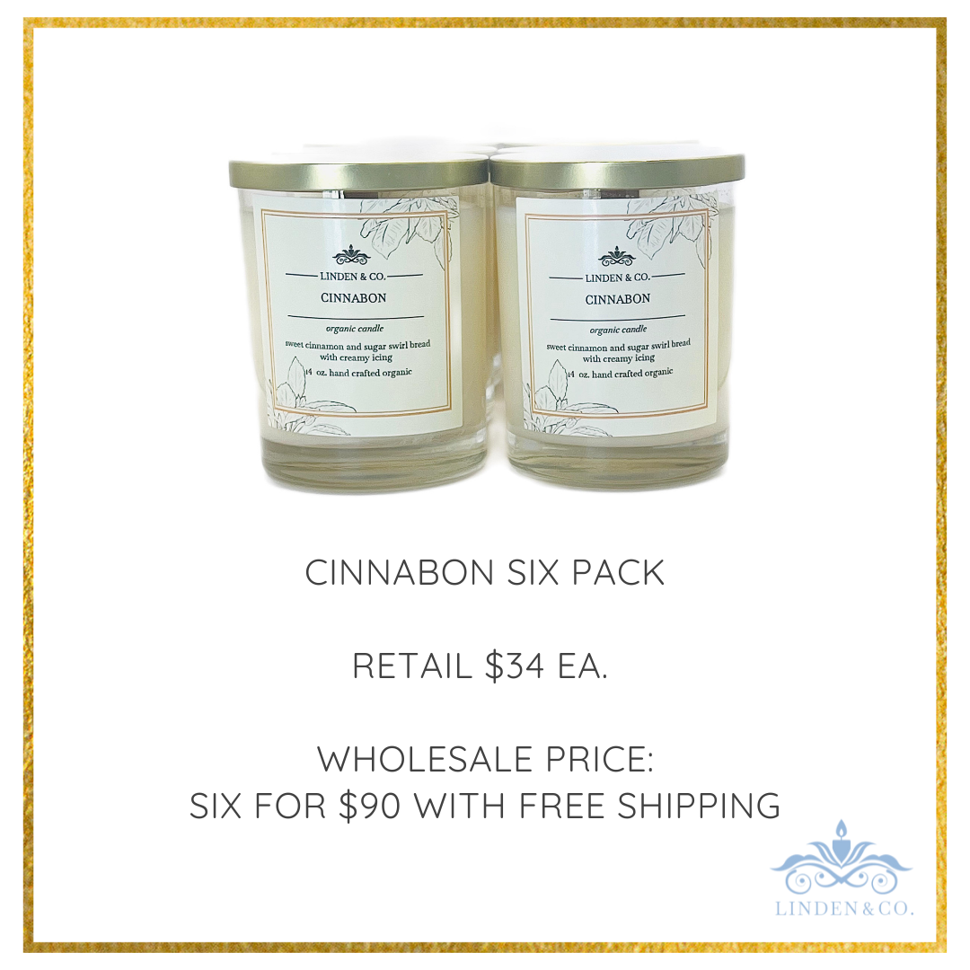 Cinnabon Candle-6 Pack