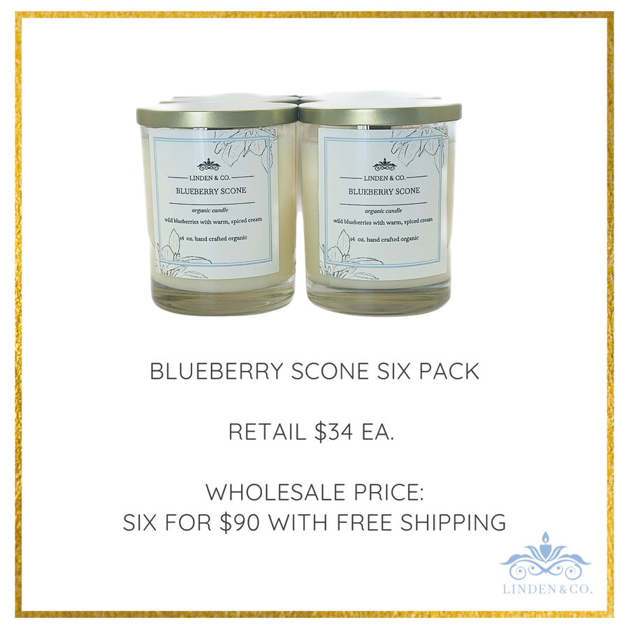 Blueberry Scone Candle-6 Pack