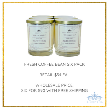 Fresh Coffee Bean Candle-6 Pack
