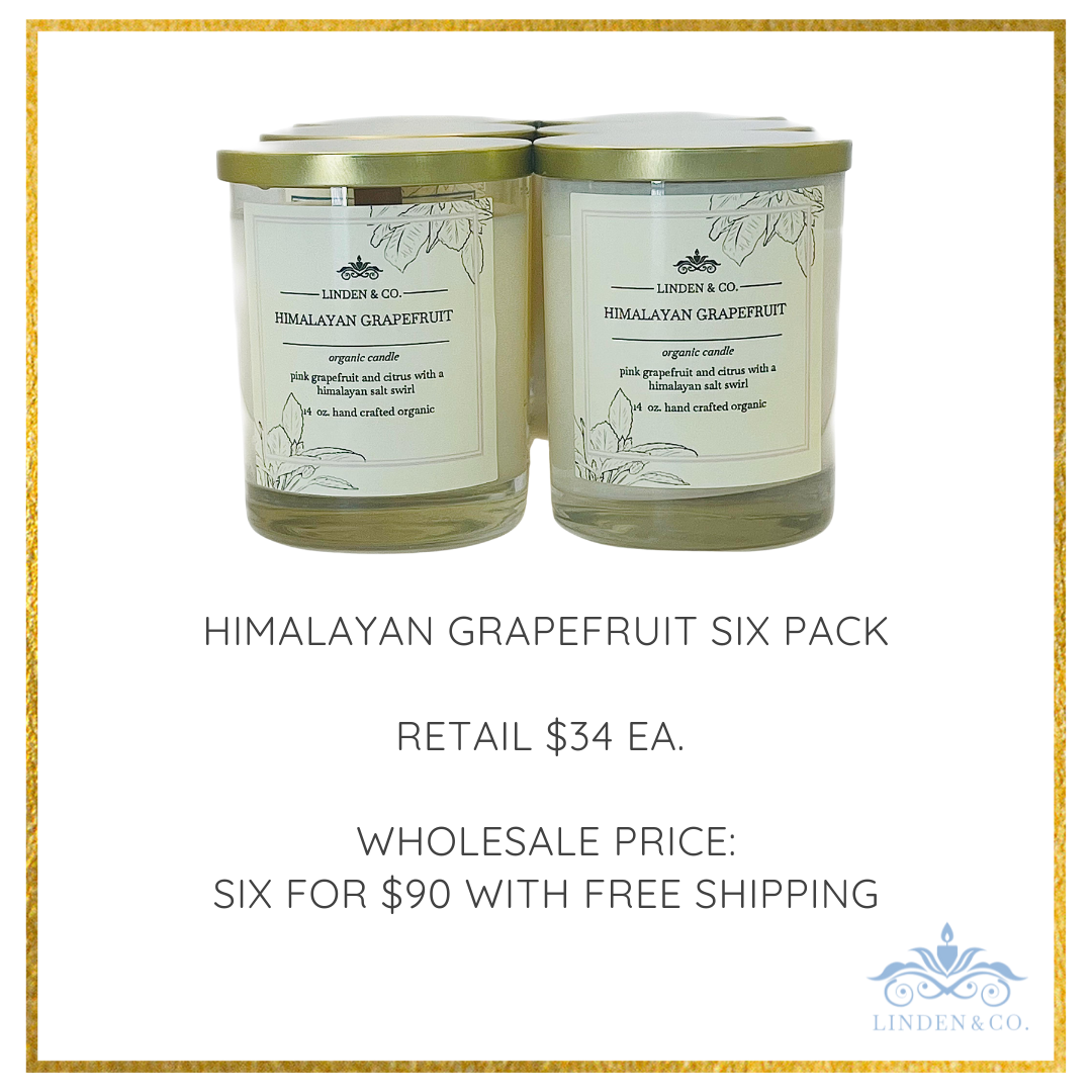 Himalayan Grapefruit Candle-6 Pack