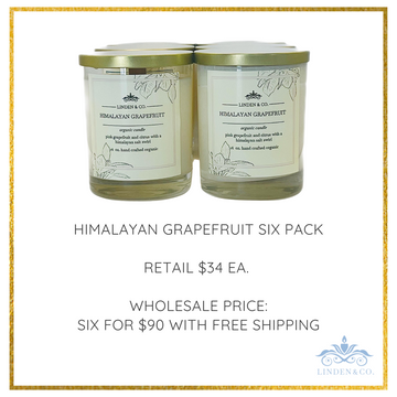 Himalayan Grapefruit Candle-6 Pack