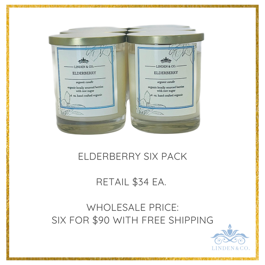 Elderberry Candle-6 Pack