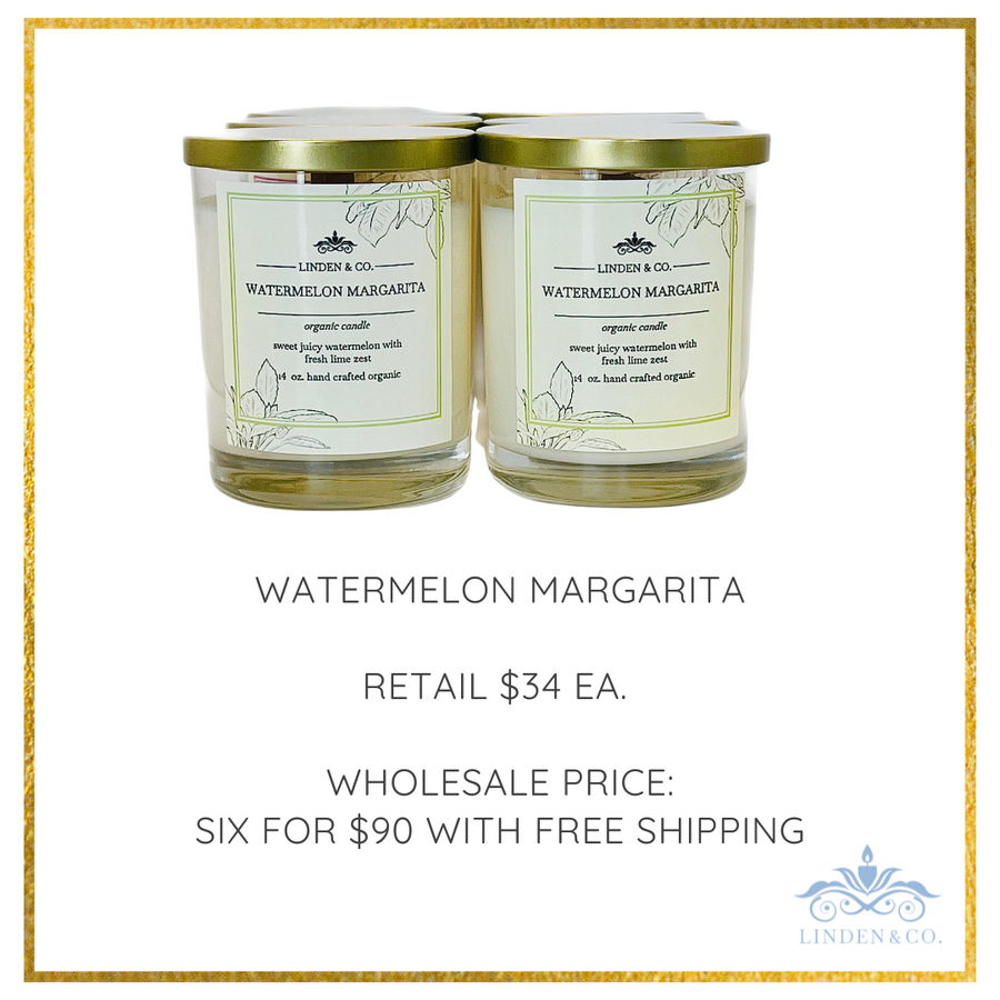 Watermelon Margarita Candle-6 Pack