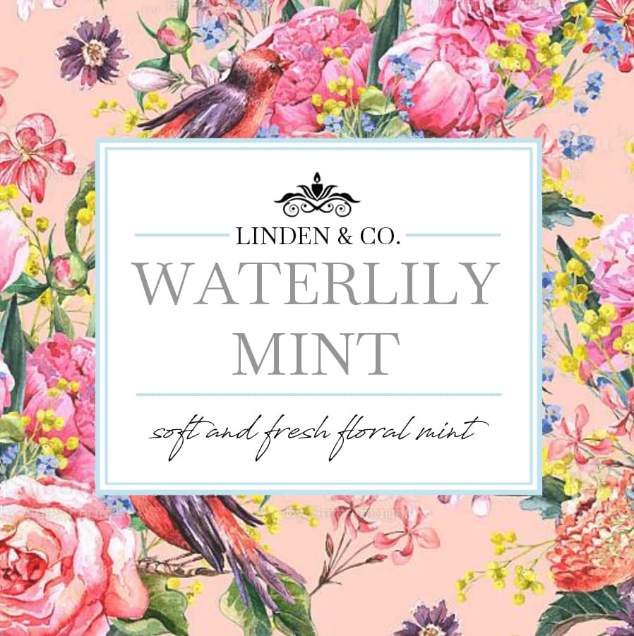 Spring Candle: Waterlily Mint