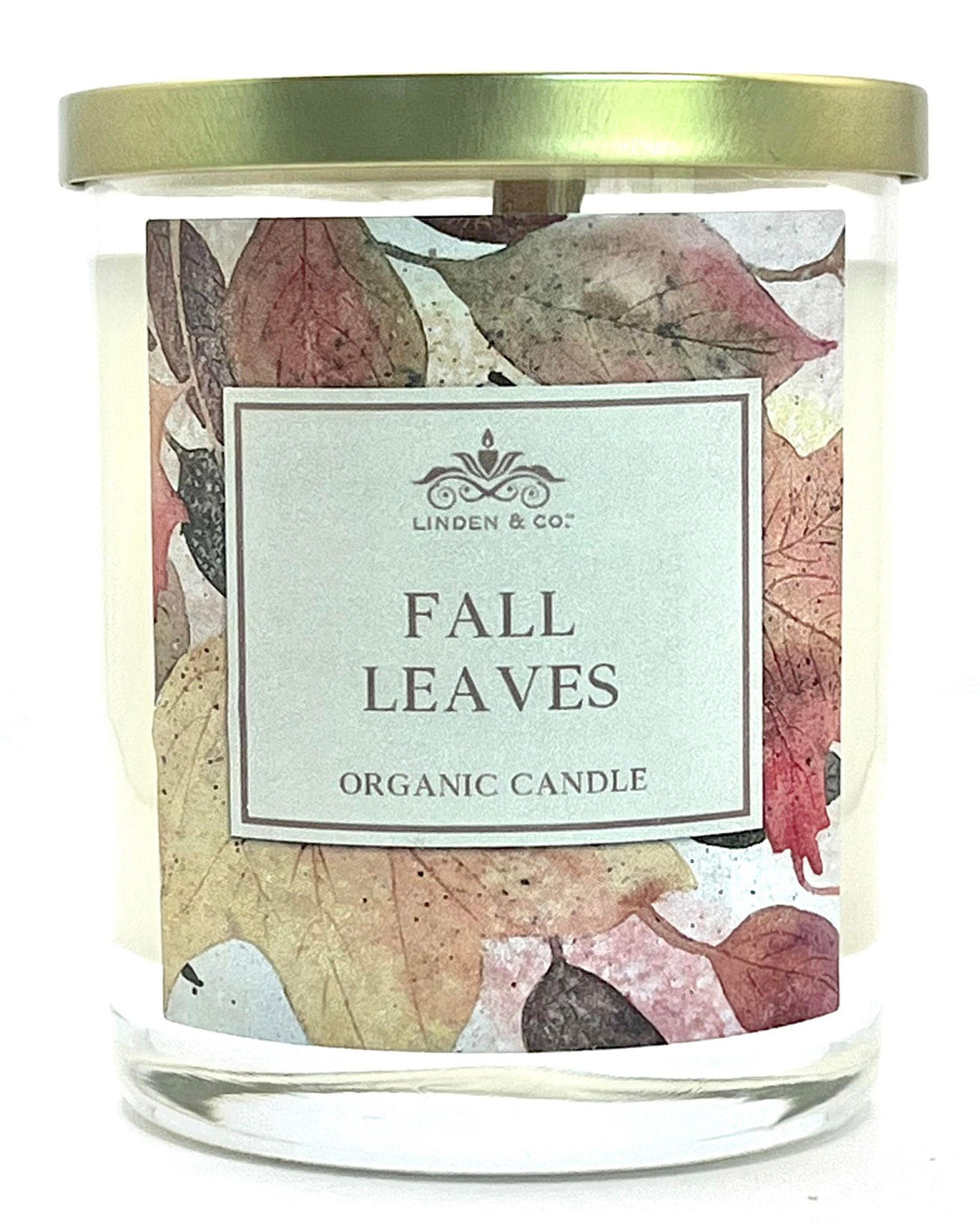 Fall Leaves Candle