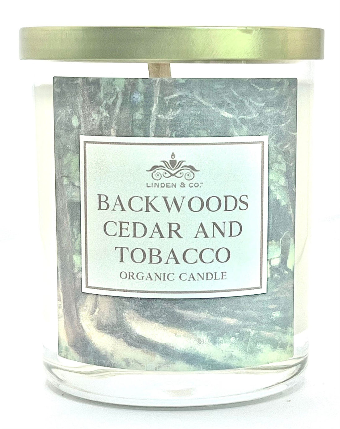 Backwoods Cedar and Tobacco Candle