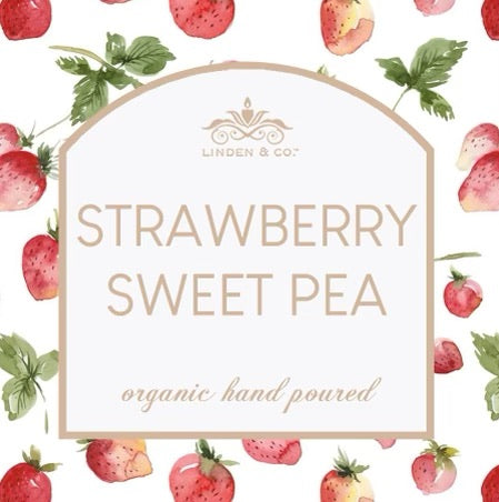Strawberry Sweet Pea Candle