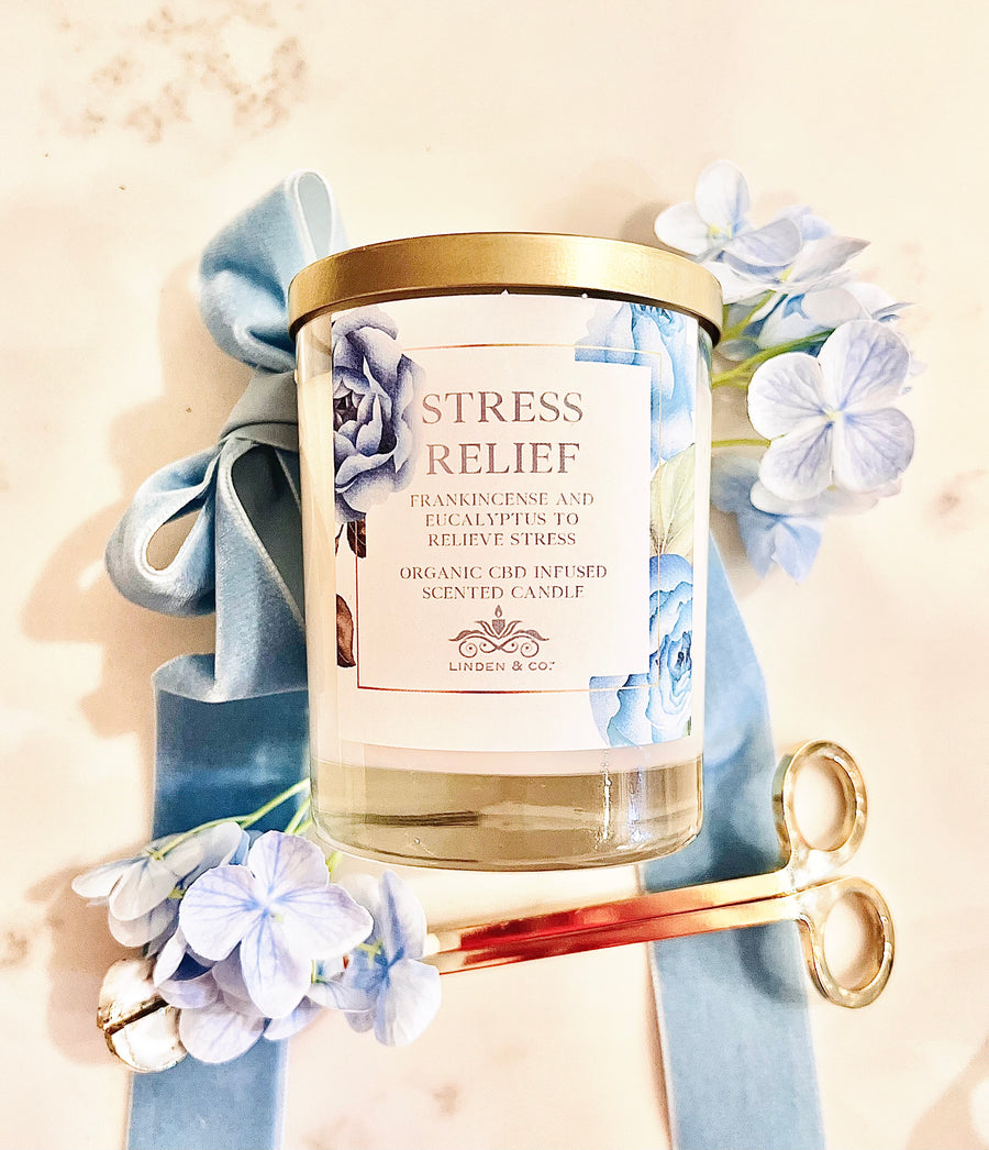 Herbal Stress Relief Candle