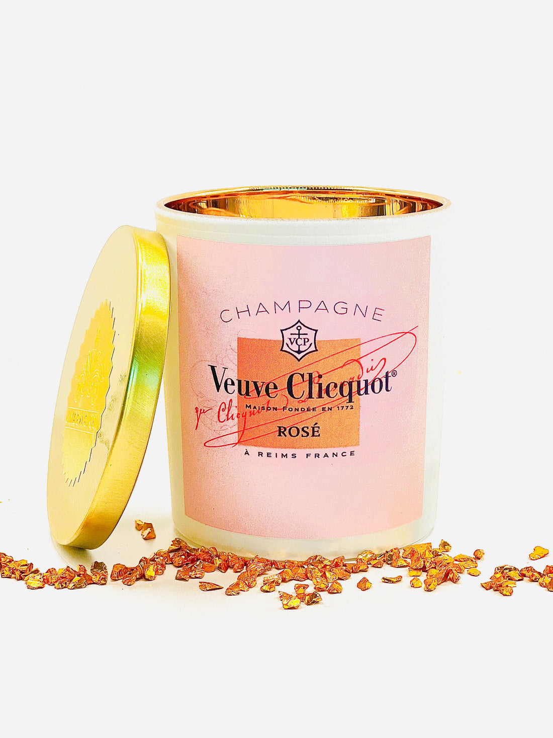 Rose Champagne lotion candle